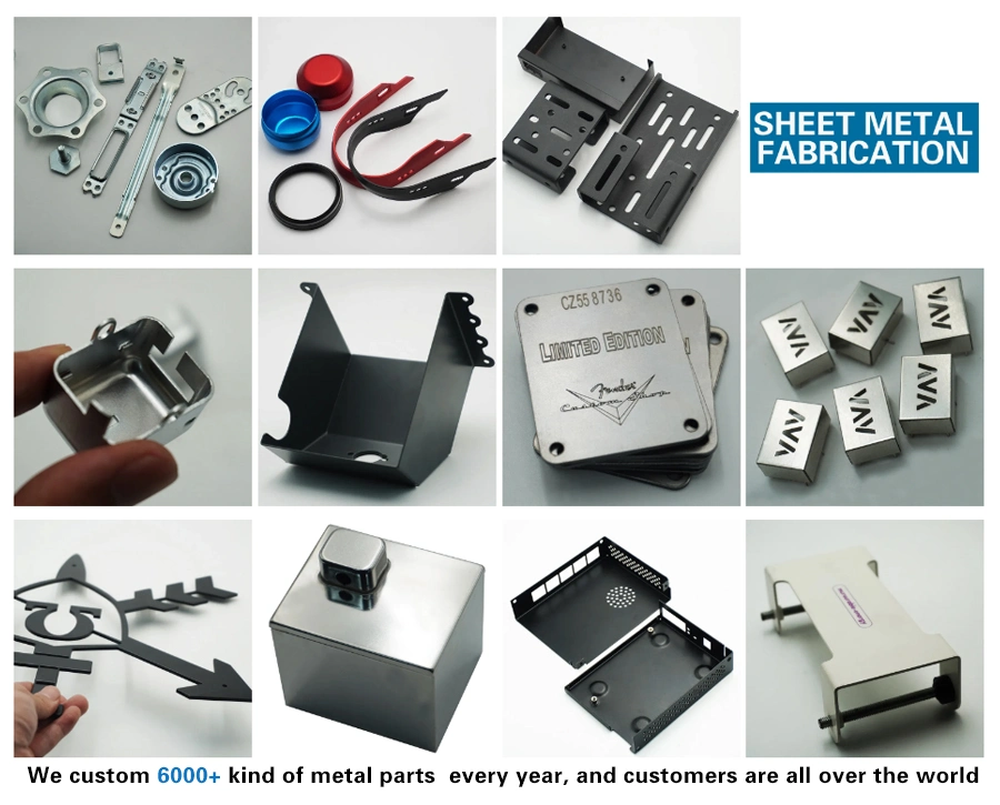 Custom Aluminium Stamping Parts Welding Bending Laser Cutting Parts Service